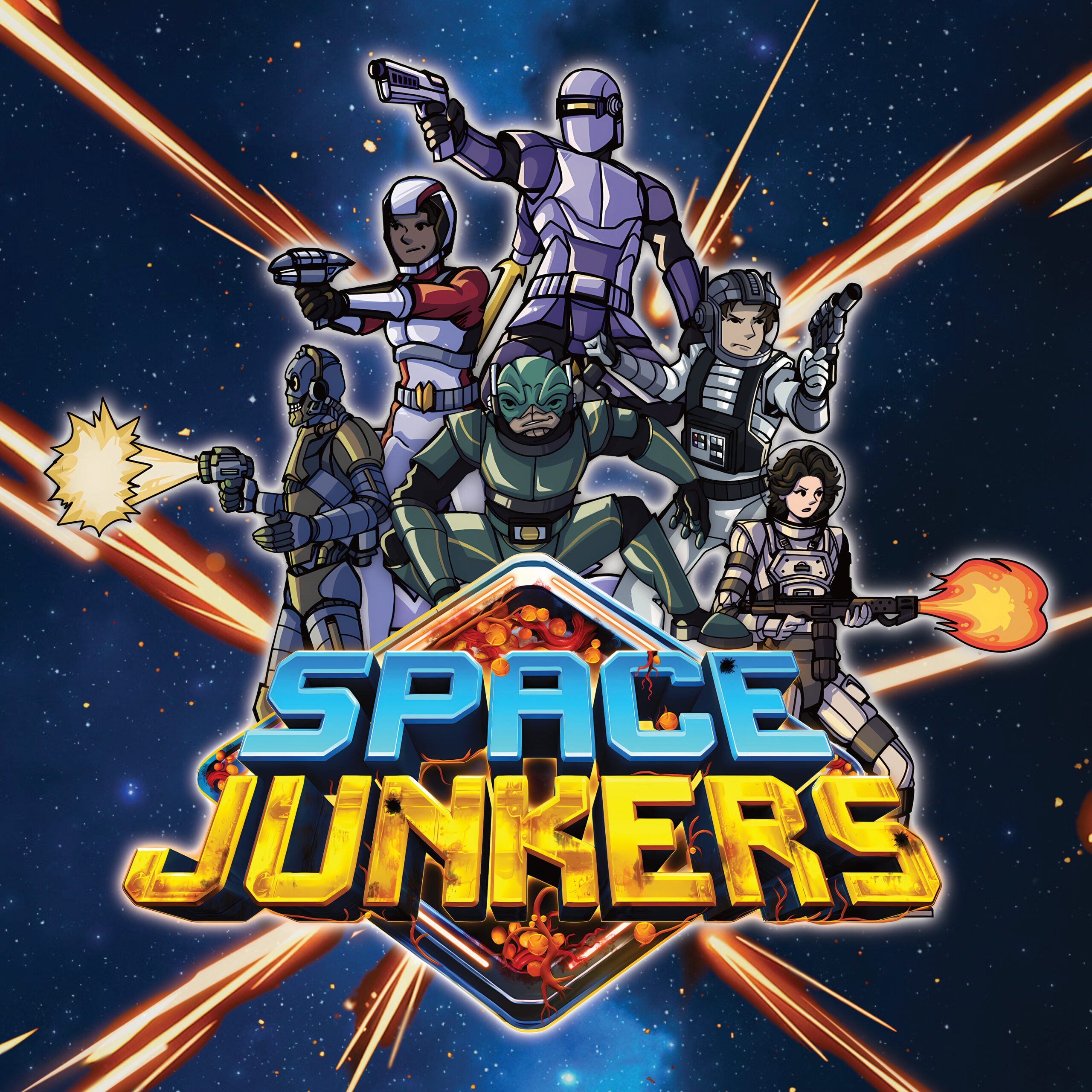 Space Junkers Box Art